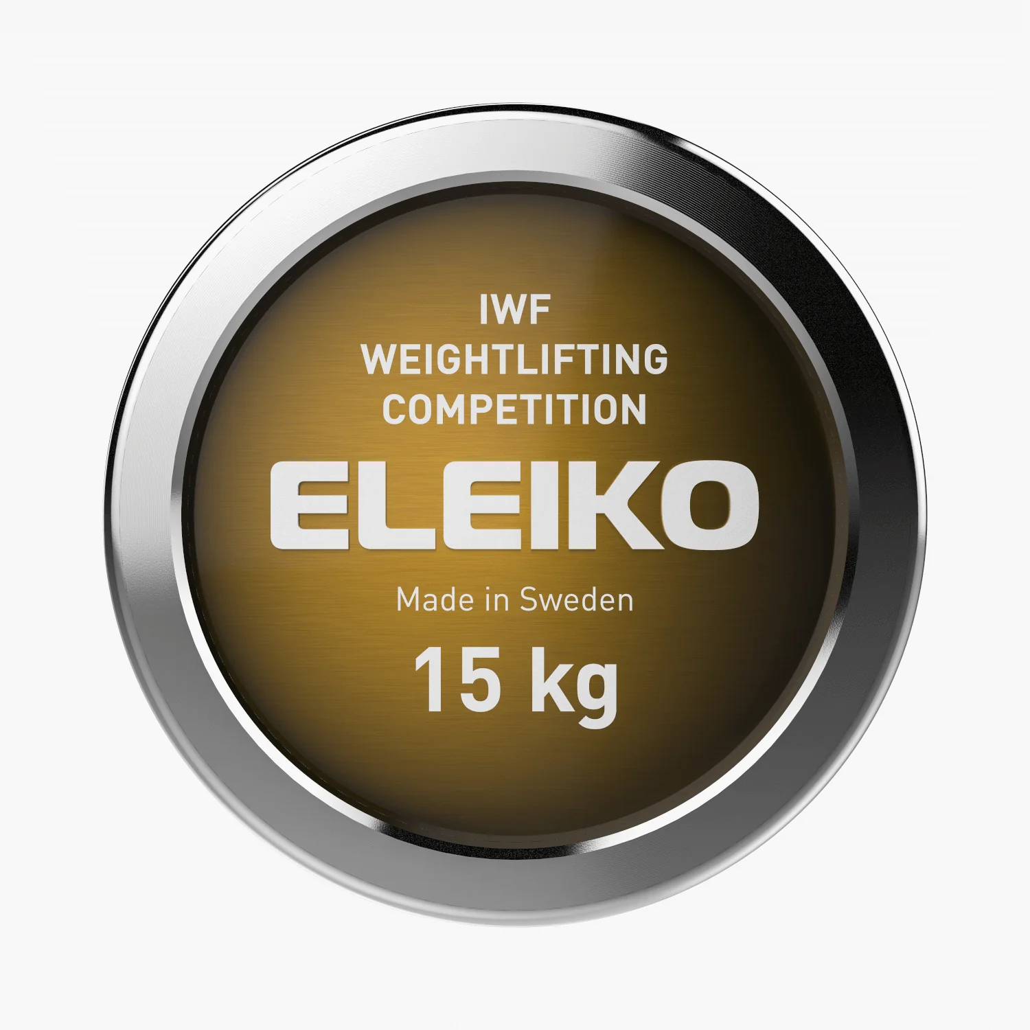 ELEIKO IWF WEIGHTLIFTING COMPETITION BAR - 15 KG - Image 3