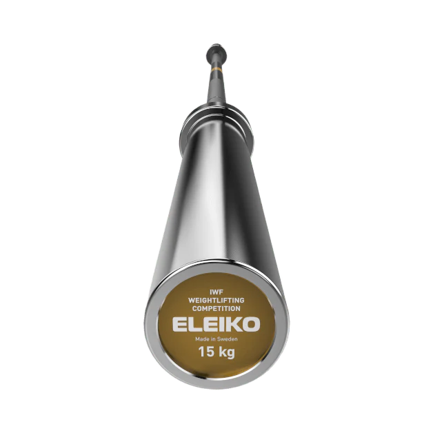 ELEIKO IWF WEIGHTLIFTING COMPETITION BAR - 15 KG - Image 5