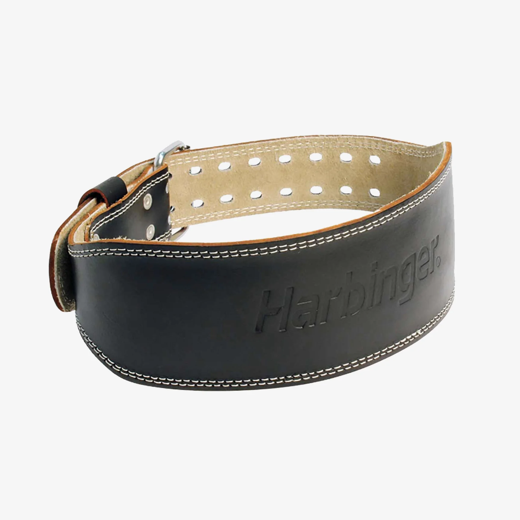 HARBINGER 4" LEATHER WEIGHTLIFTING BELT