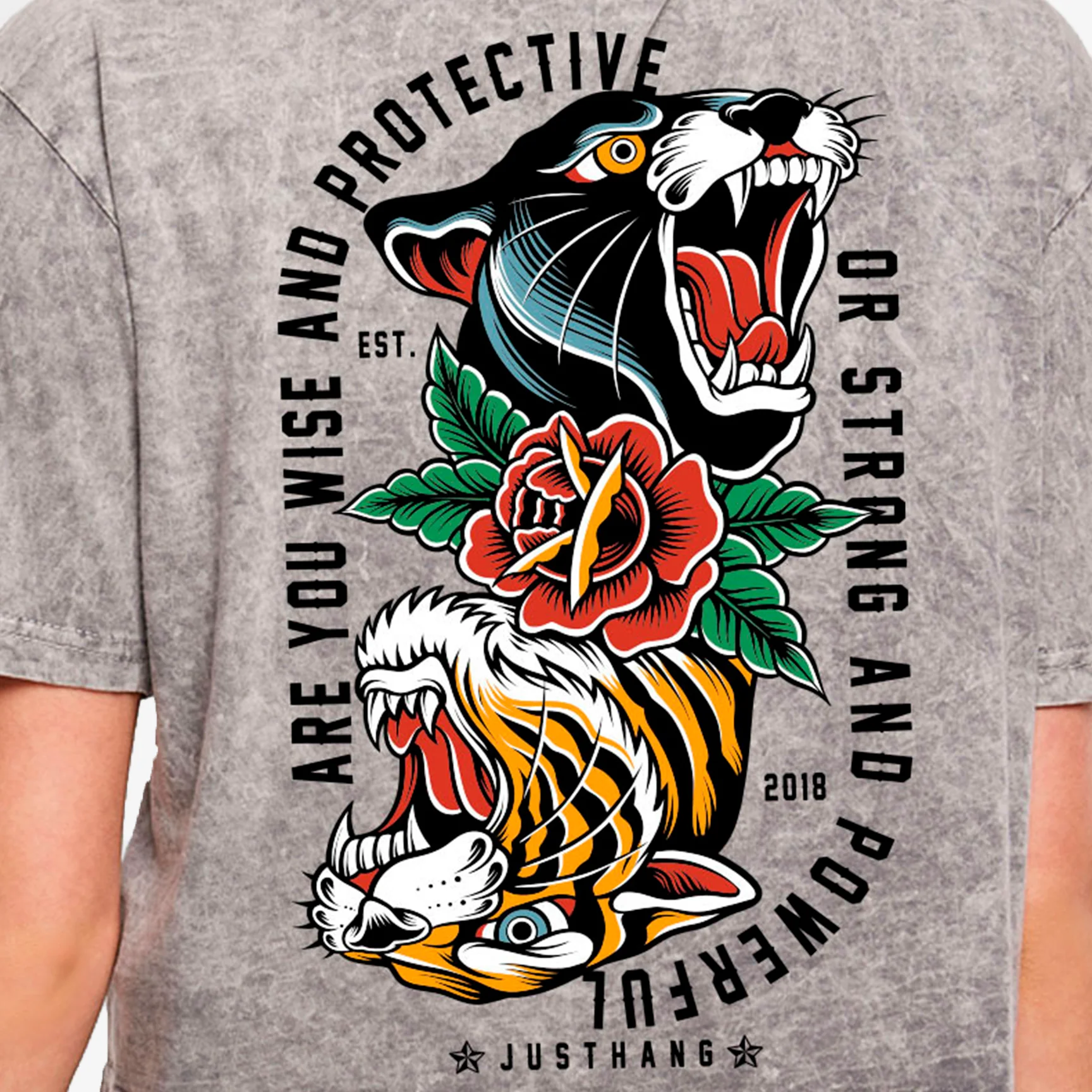 JUSTHANG OVERSIZE CROP TOP - Image 2