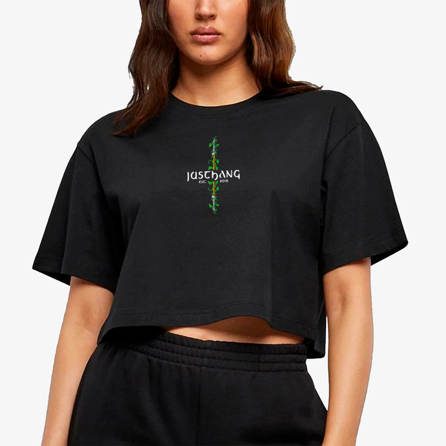 JUSTHANG OVERSIZE CROP TOP - Image 3