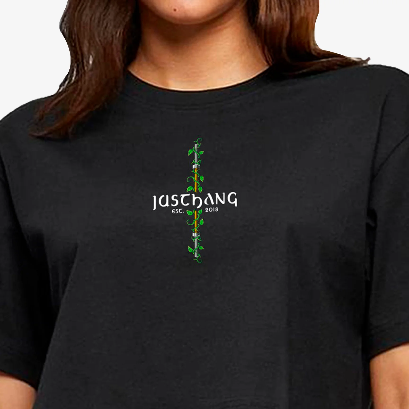 JUSTHANG OVERSIZE CROP TOP - Image 4
