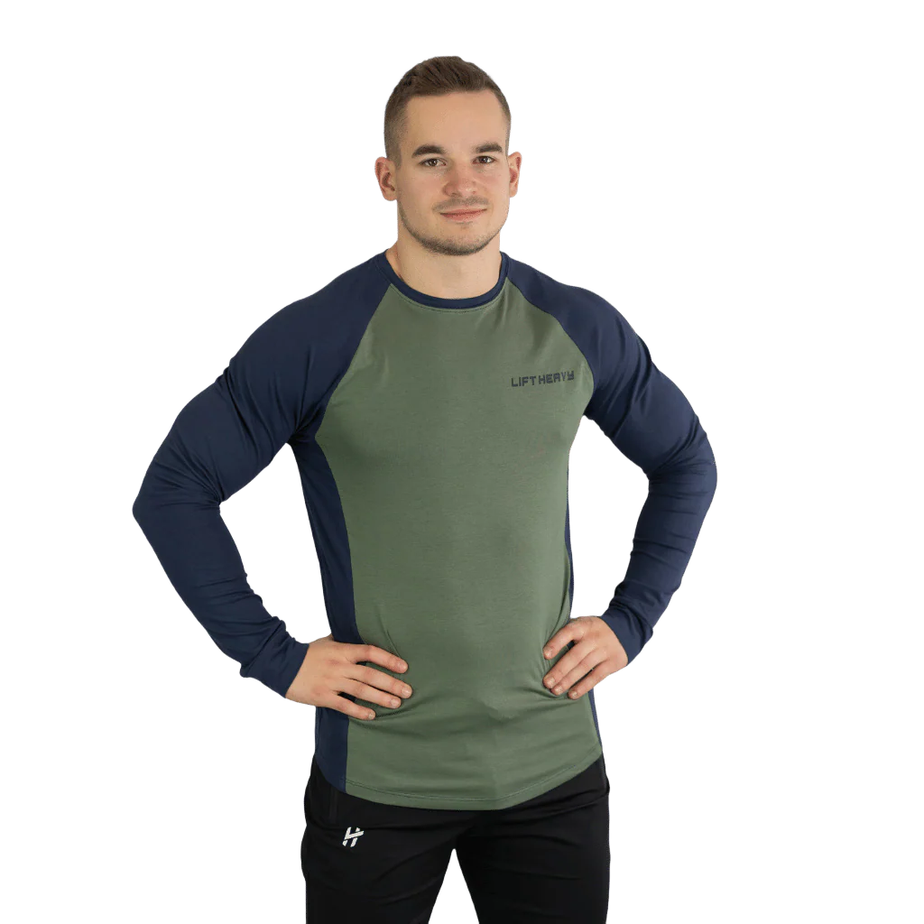 Lift Heavy Dual Fitted Longsleeve