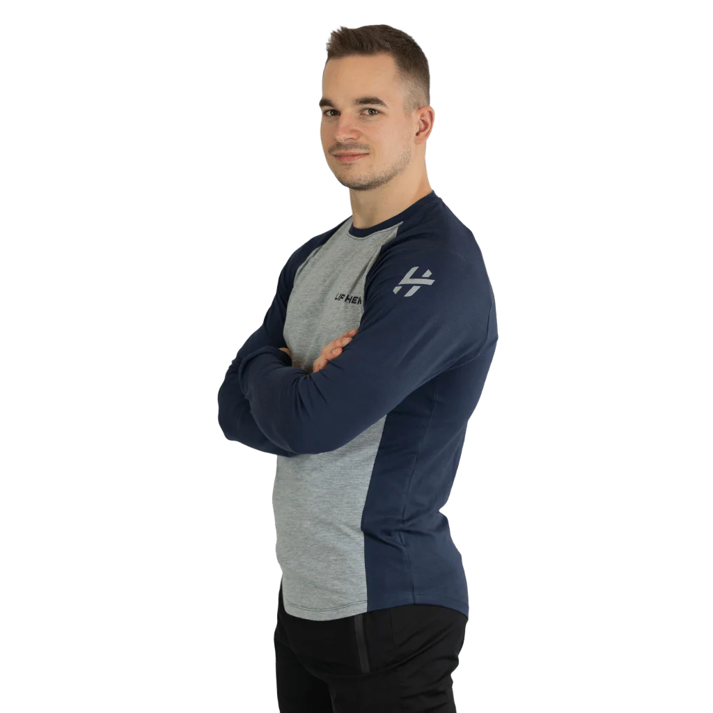 Lift Heavy Dual Fitted Longsleeve - Image 2