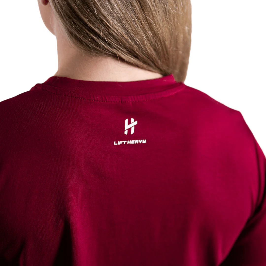Lift Heavy Rounded Cropped T-Shirt - Image 2