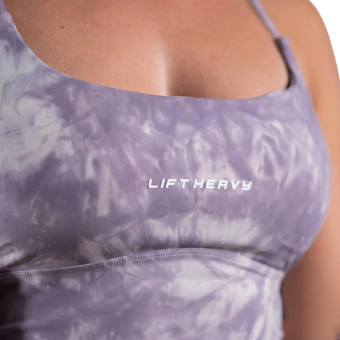 LIFT HEAVY TIE DYE BRA - MEDIUM IMPACT - Image 2
