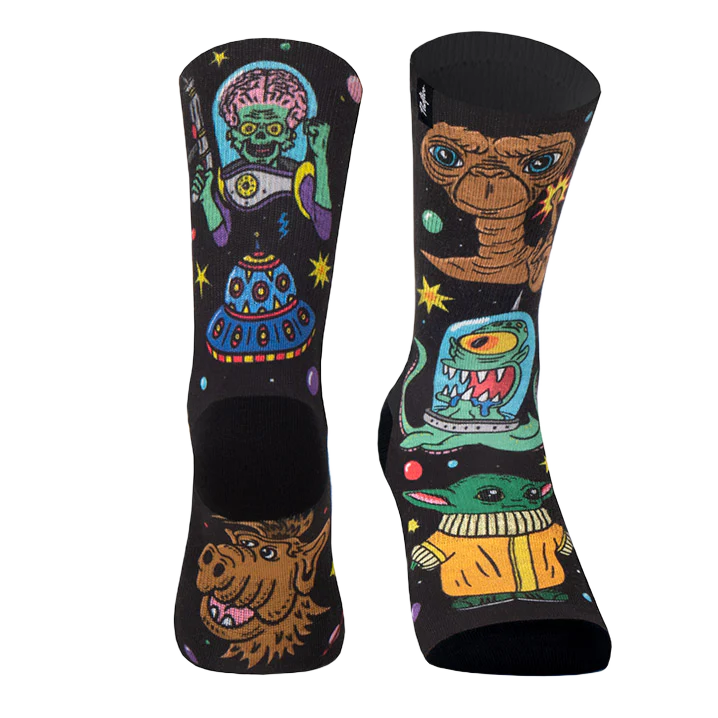 LOVELY MARTIANS PACIFIC & CO SOCKS