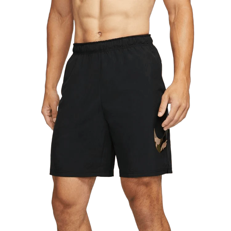NIKE DRI-FIT CAMO FLEX WOVEN SHORTS