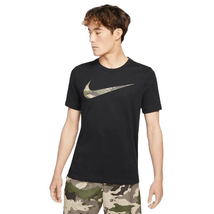 NIKE DRI-FIT CAMO GRAPHIC TEE