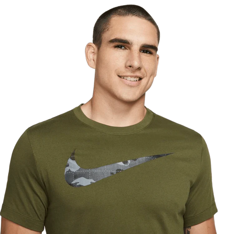 NIKE DRI-FIT CAMO GRAPHIC TEE - Image 3
