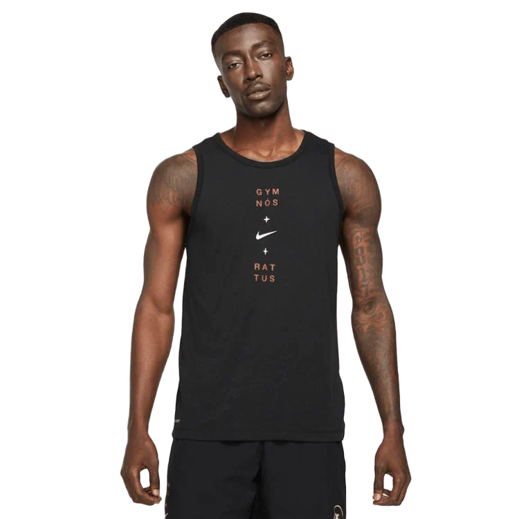 NIKE DRI-FIT  GRAPHIC TRAINING TANK