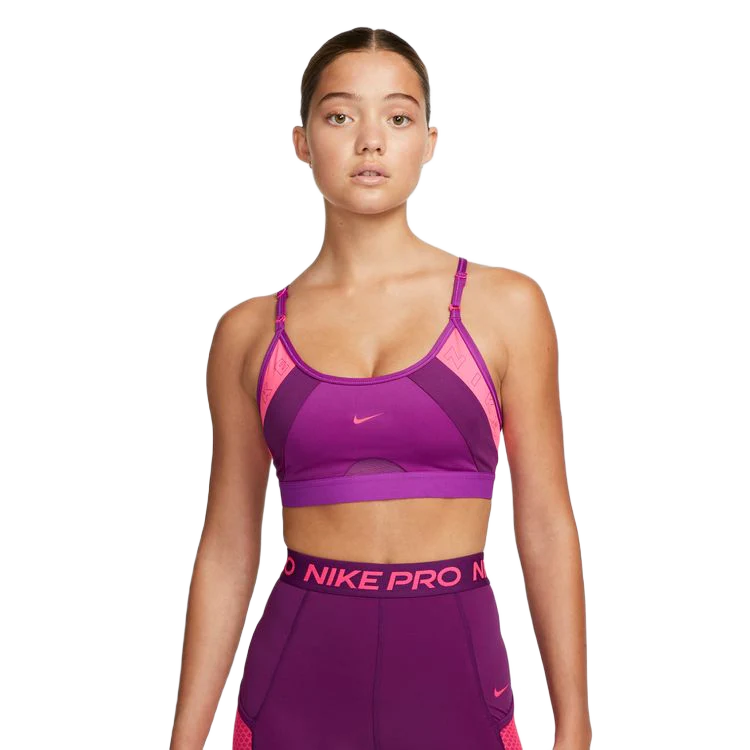 NIKE DRI-FIT INDY LOGO TOP - LOW IMPACT