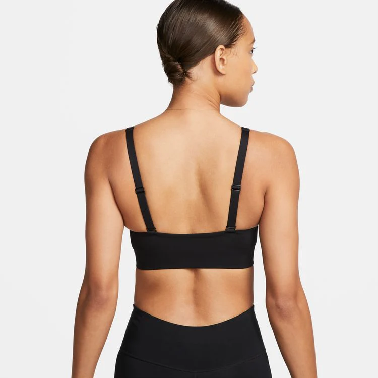 NIKE DRI-FIT INDY TOP PLUNGE CUTOUT- MEDIUM IMPACT - Image 2