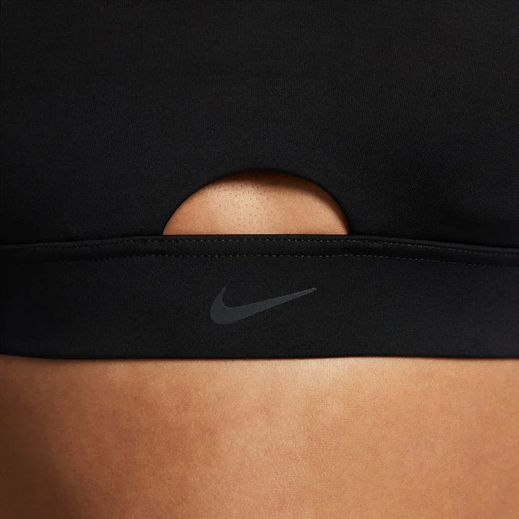 NIKE DRI-FIT INDY TOP PLUNGE CUTOUT- MEDIUM IMPACT - Image 6