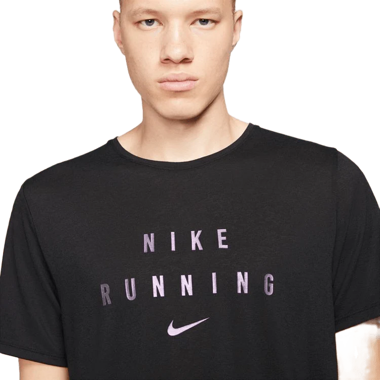 NIKE DRI-FIT MILER RUN DIVISION T-SHIRT - Image 3
