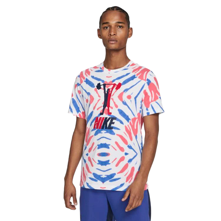 NIKE DRI-FIT PRINTED TRAINING T-SHIRT