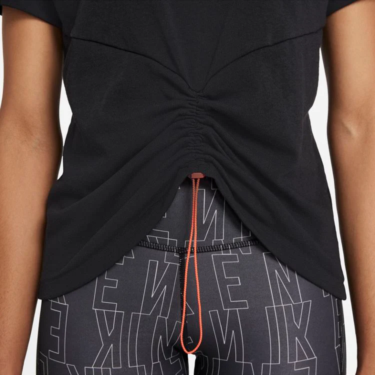 NIKE DRI-FIT RUN DIVISION RUCHED T-SHIRT - Image 4