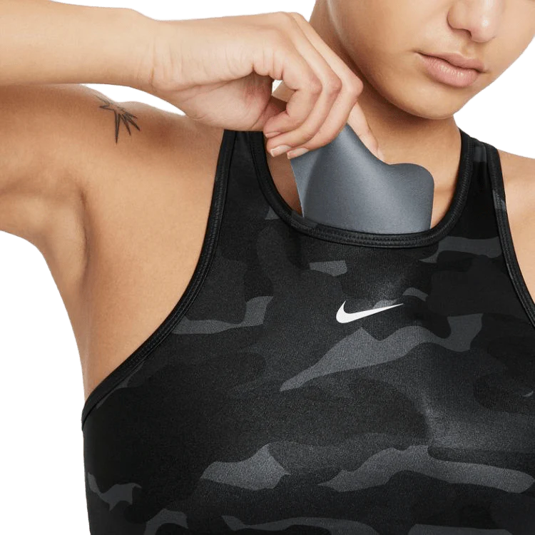 NIKE DRI-FIT SWOOSH CAMO BRA - Image 4