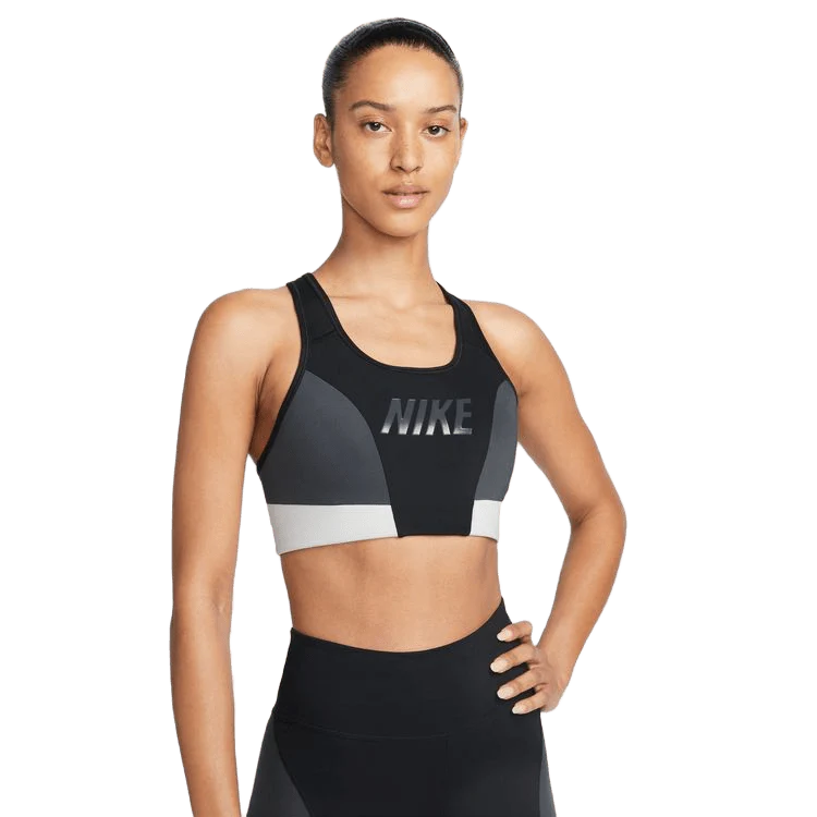NIKE DRI-FIT SWOOSH LOGO TOP - MEDIUM IMPACT
