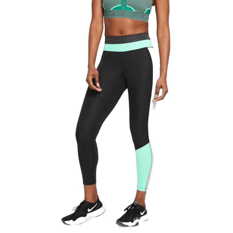 NIKE ONE COLOR-BLOCK 7/8 LEGGINGS