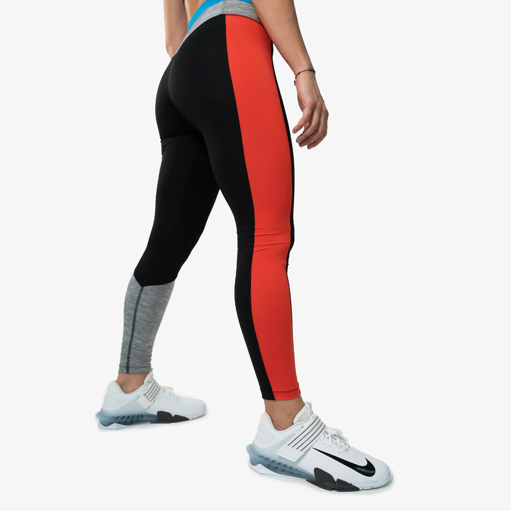 NIKE ONE COLOR-BLOCK 7/8 LEGGINGS