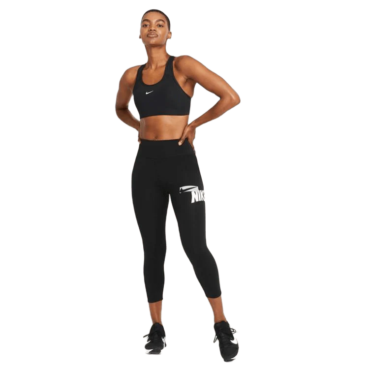 NIKE ONE CROPPED GRAPHIC LEGGINGS - Image 3