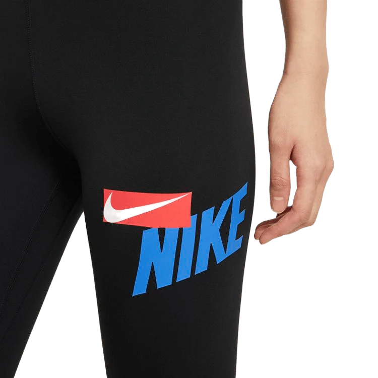 NIKE ONE CROPPED GRAPHIC LEGGINGS - Image 3