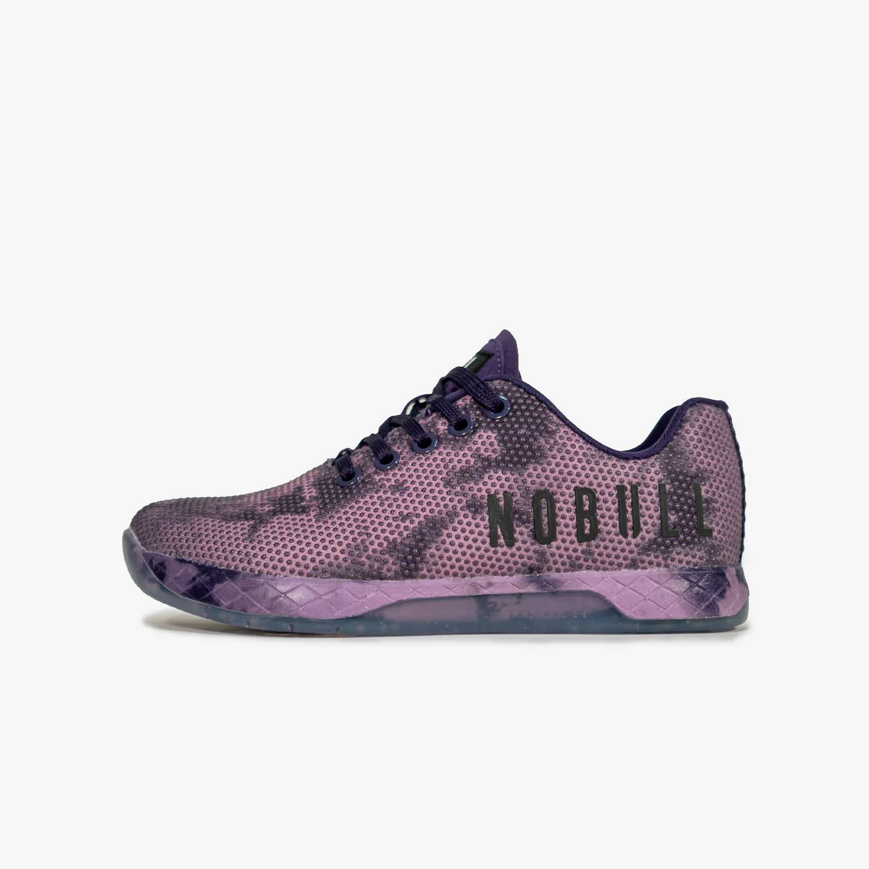 NOBULL DARK PURPLE TIE-DYE TRAINER