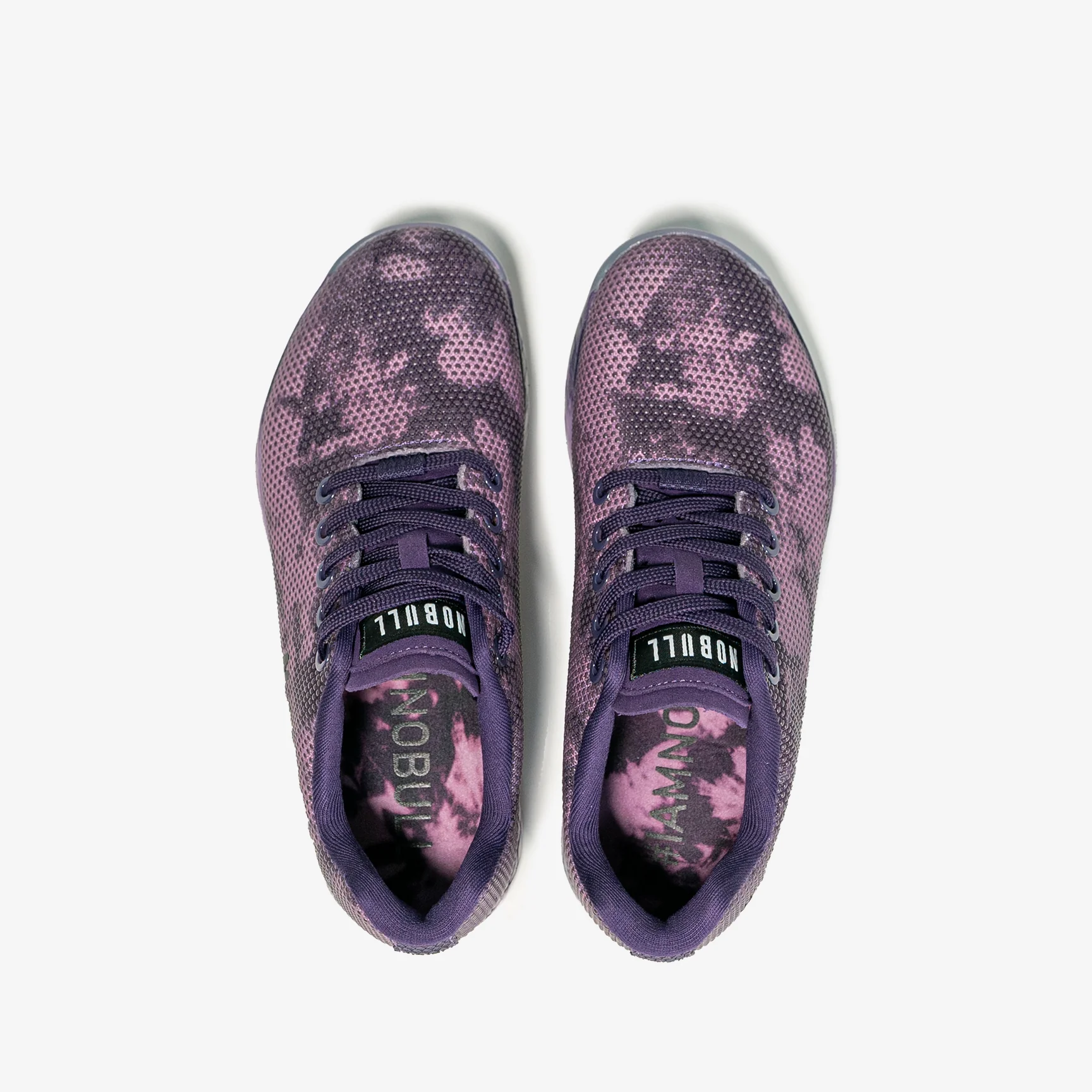 NOBULL DARK PURPLE TIE-DYE TRAINER - Image 6