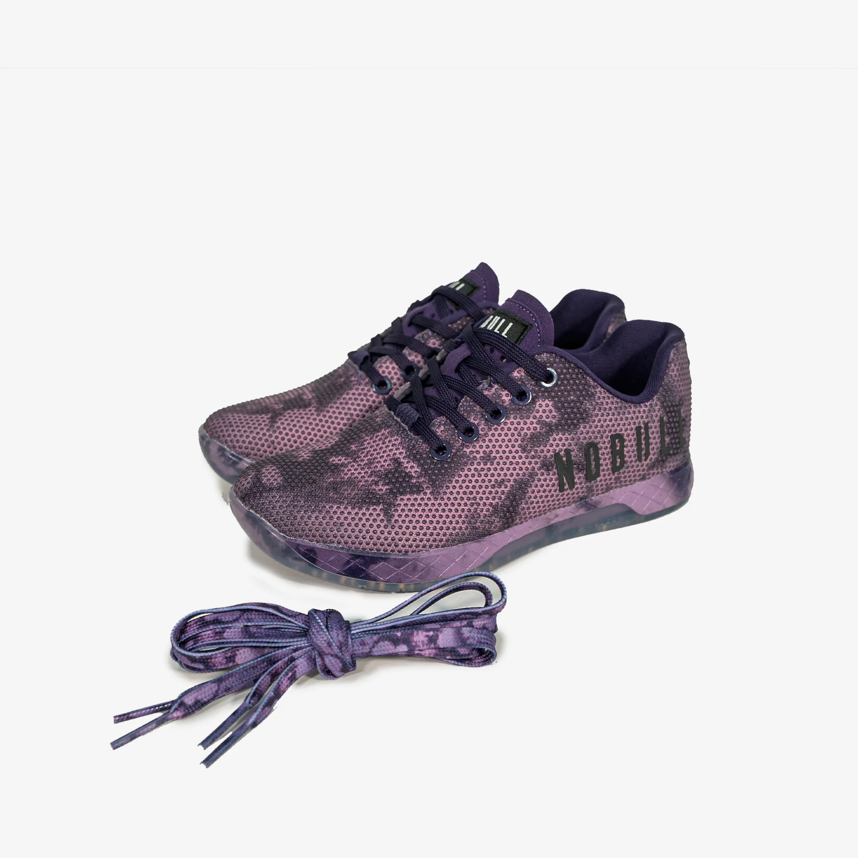 NOBULL DARK PURPLE TIE-DYE TRAINER - Image 7