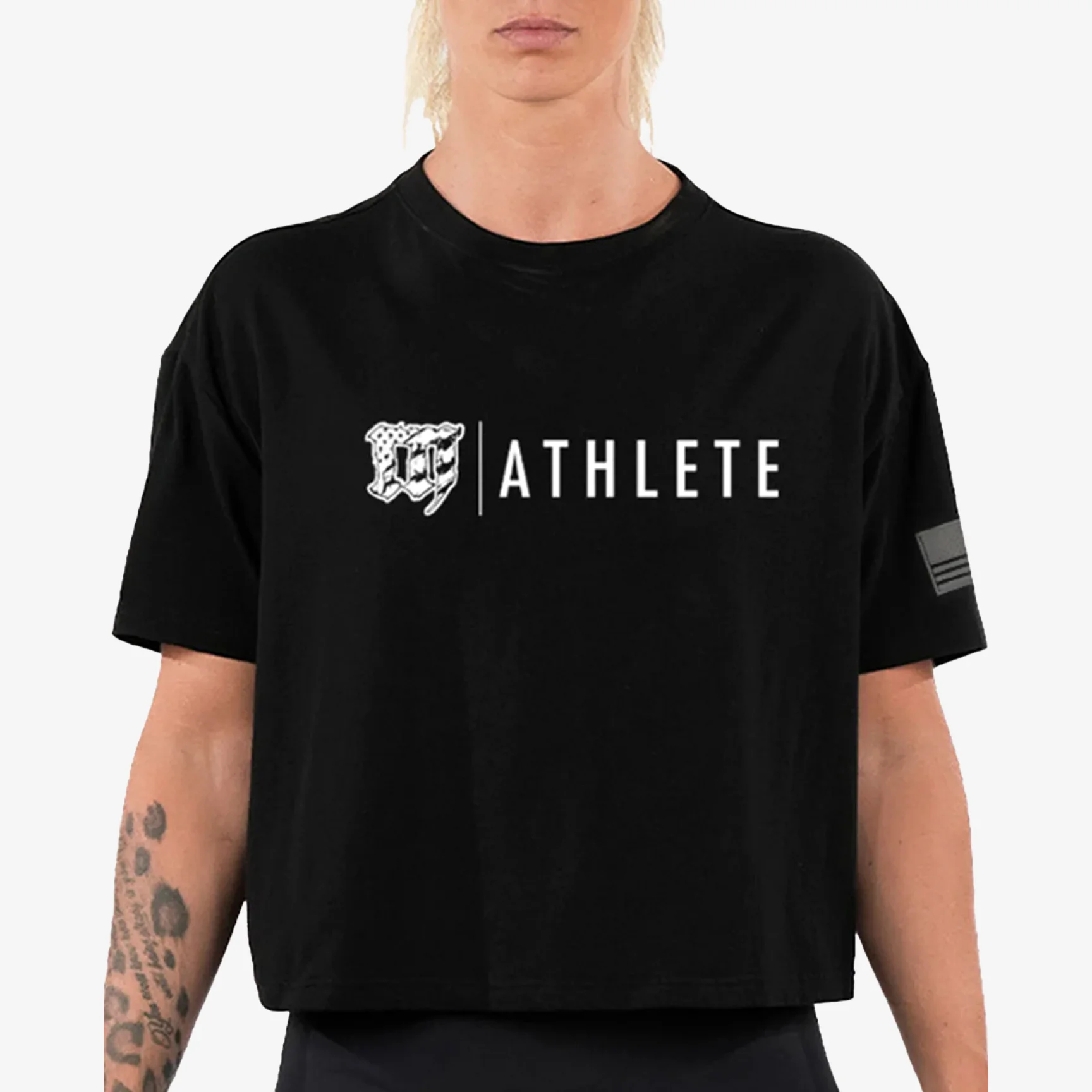 Oversized Crop Top Mayhem - Women - Image 3