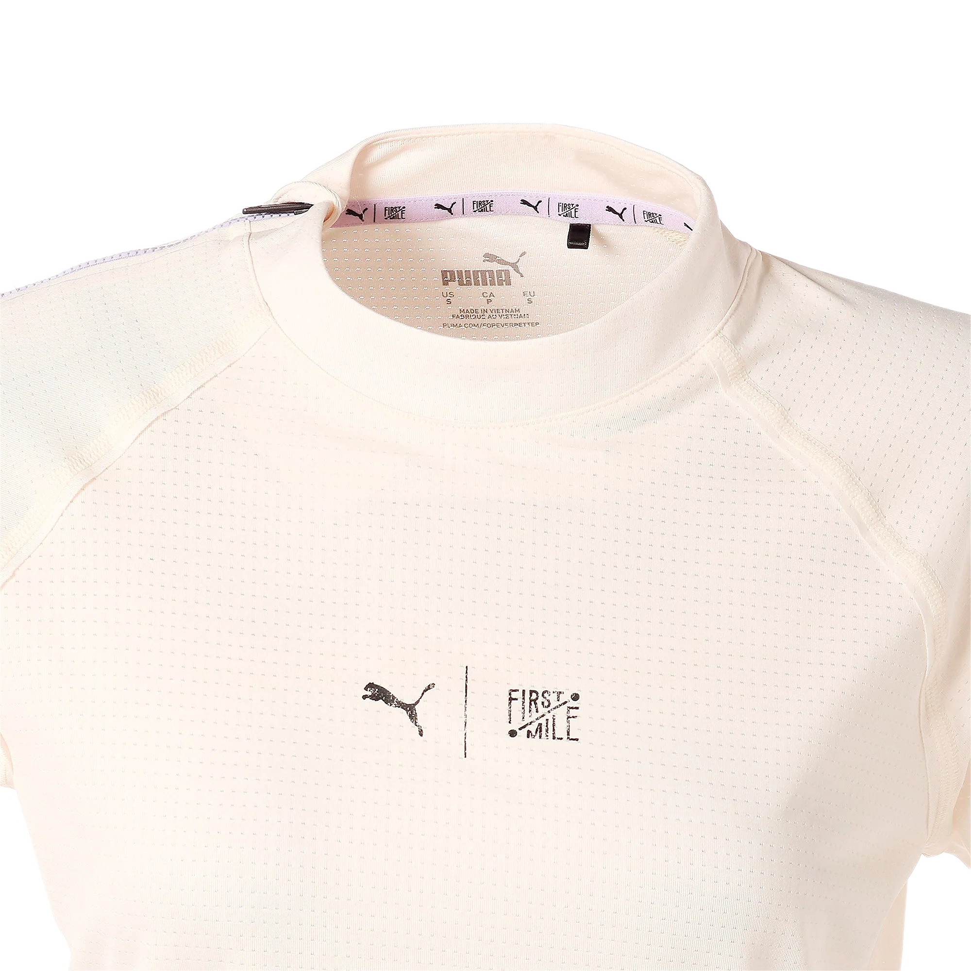 PUMA TRAIN FIRST MILE MOCK NECK TEE - Image 4