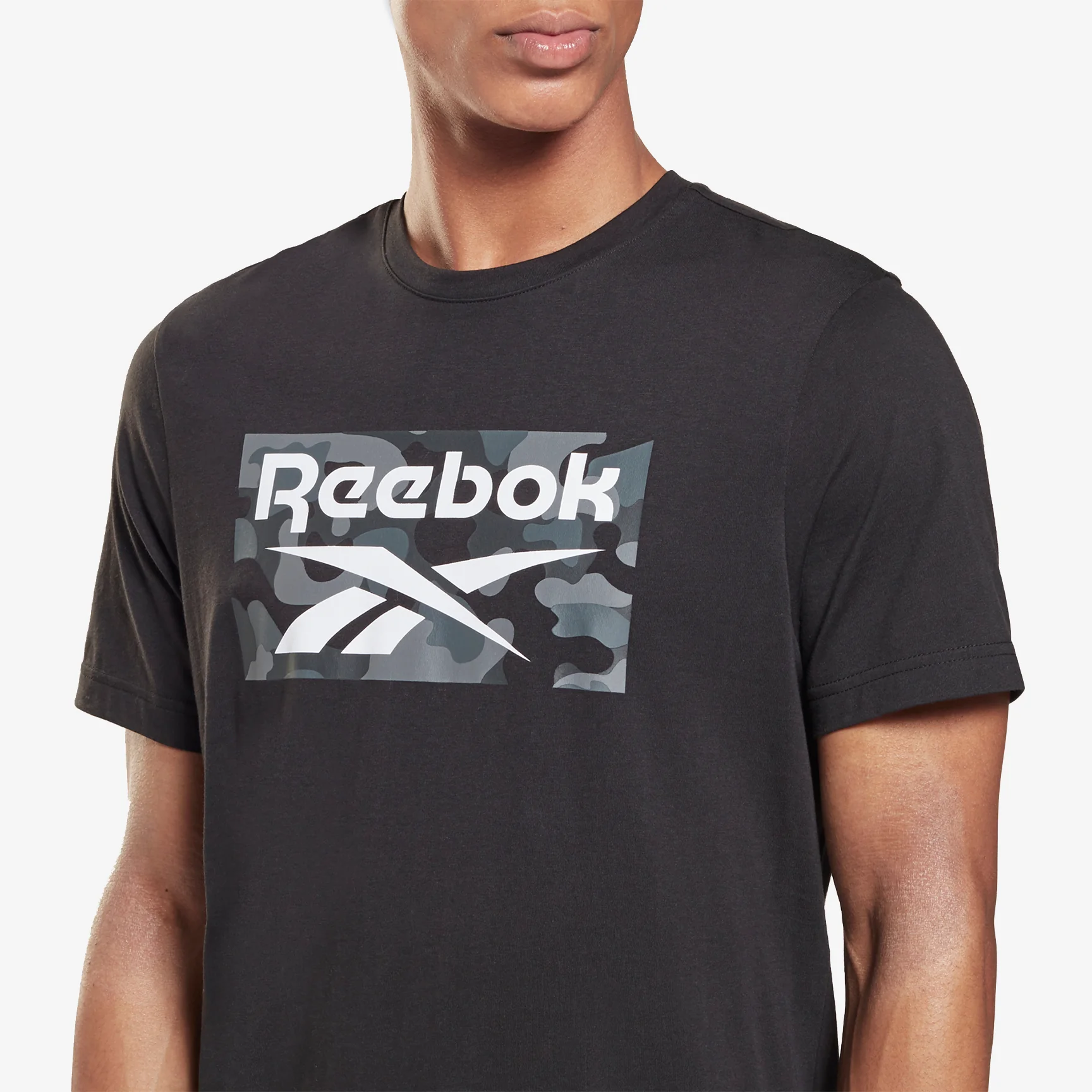 REEBOK CAMO ALLOVER PRINT T-SHIRT - Image 3