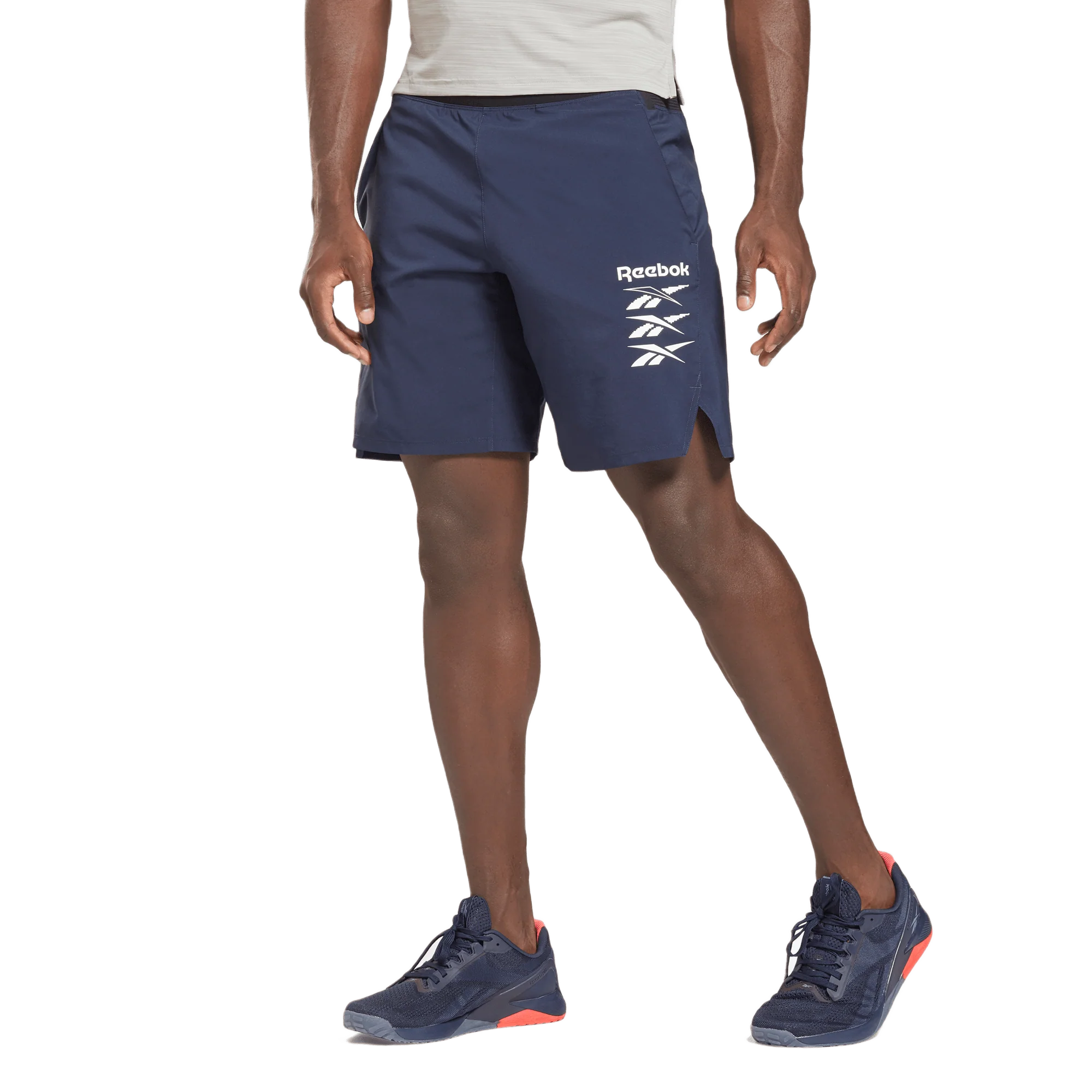 REEBOK EPIC LIGHTWEIGHT GRAPHIC SHORTS - Image 3