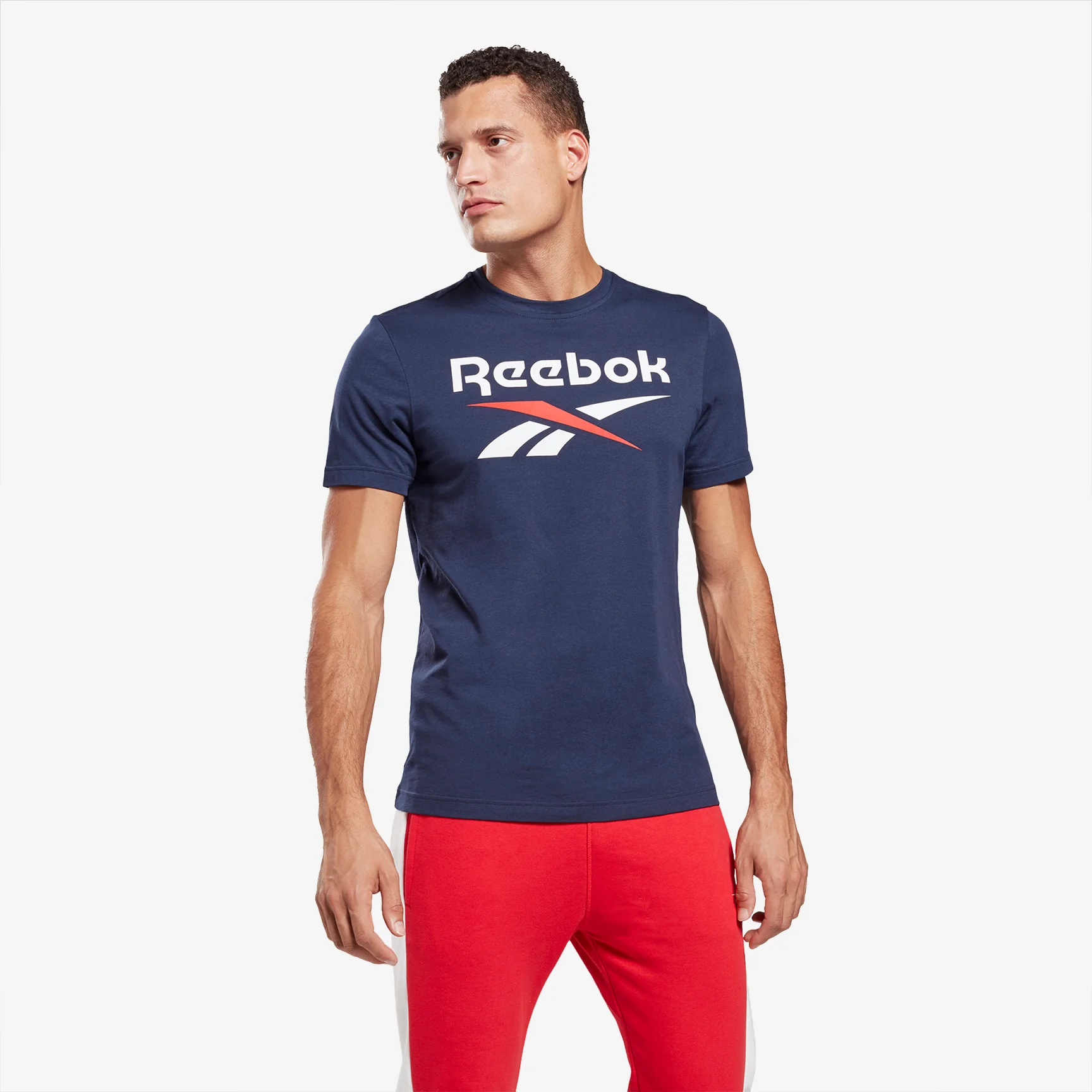 REEBOK GRAPHIC SERIES STACKED TEE