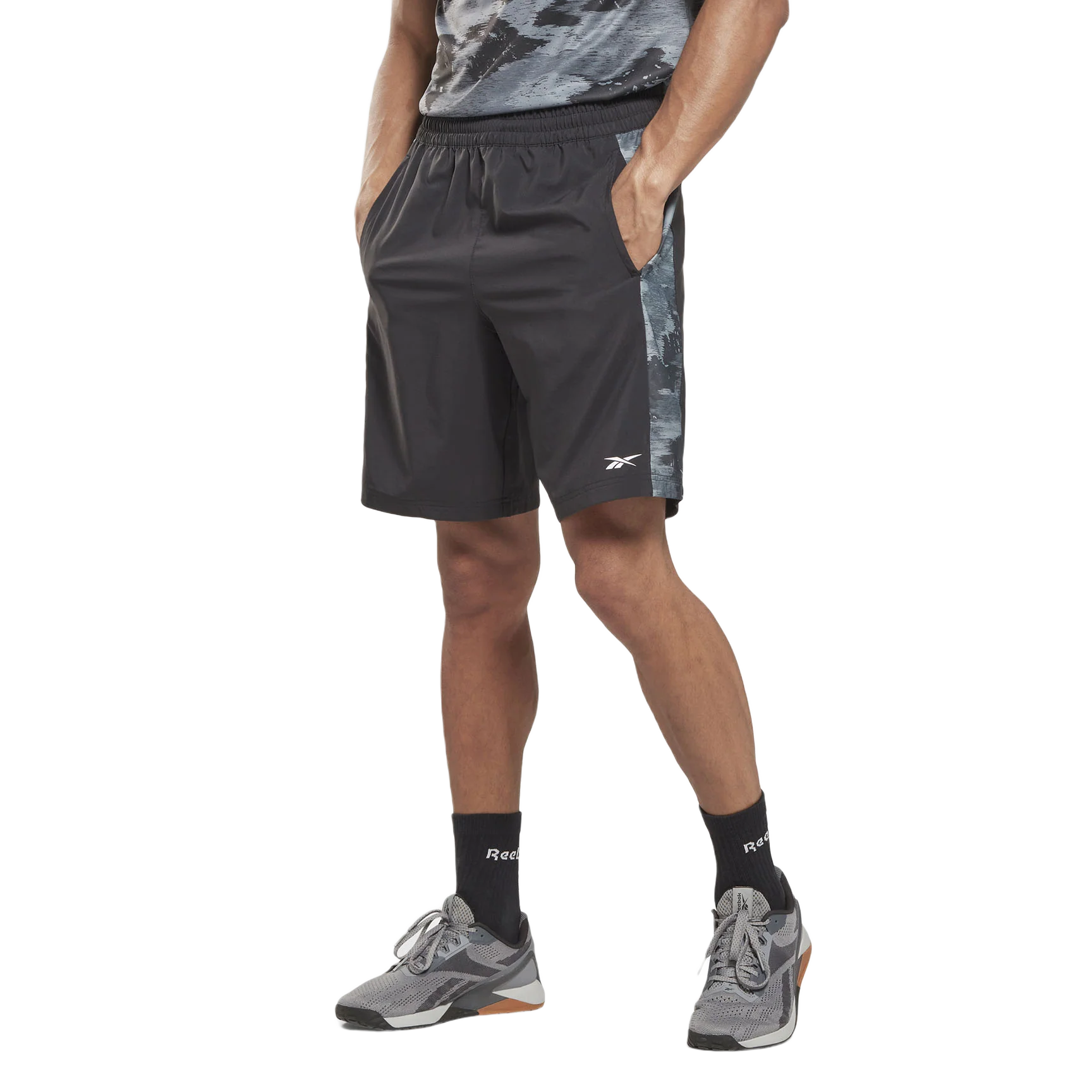 REEBOK TRAIN CAMO SHORTS