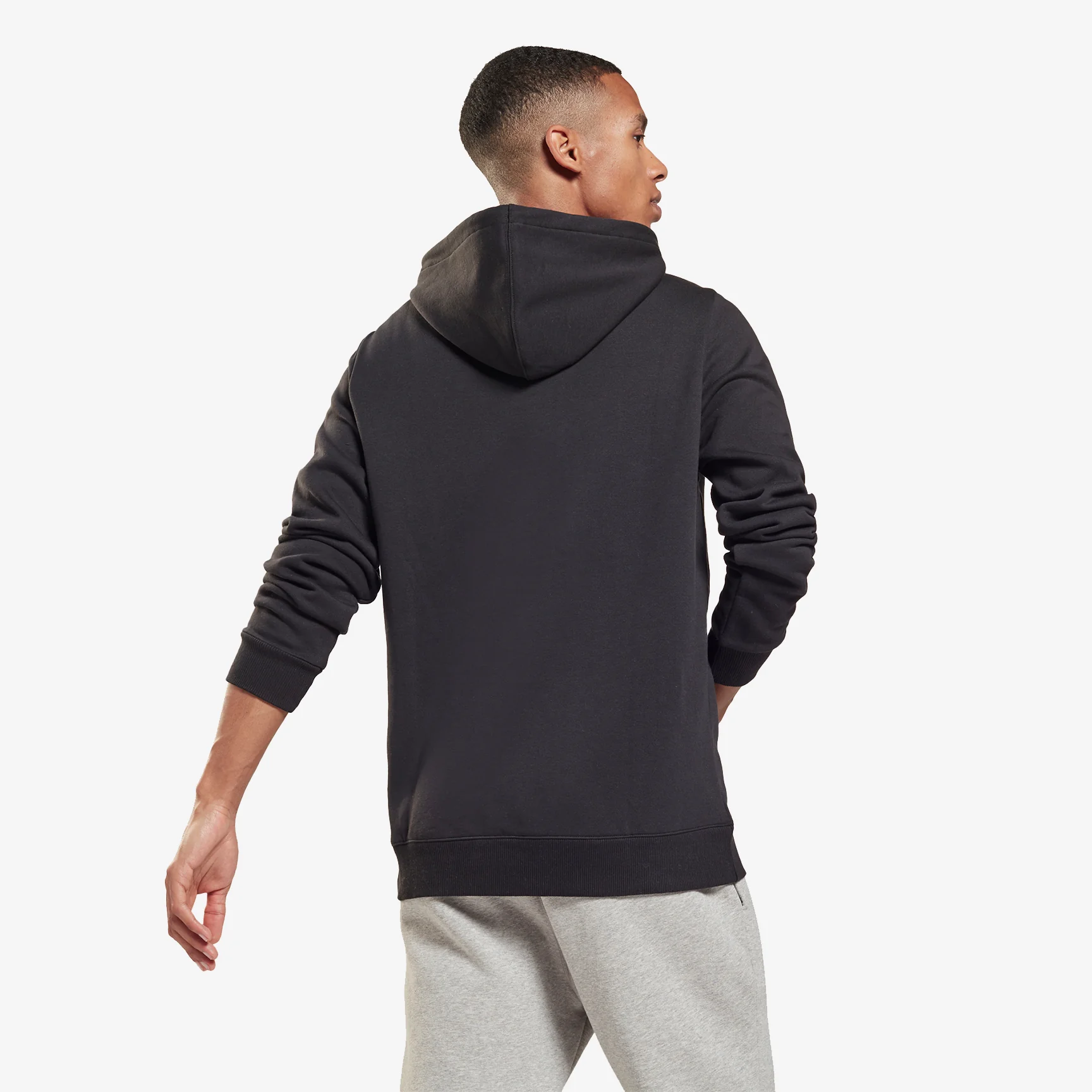 REEBOK TRAINING ESSENTIALS BIG LOGO HOODIE - Image 2