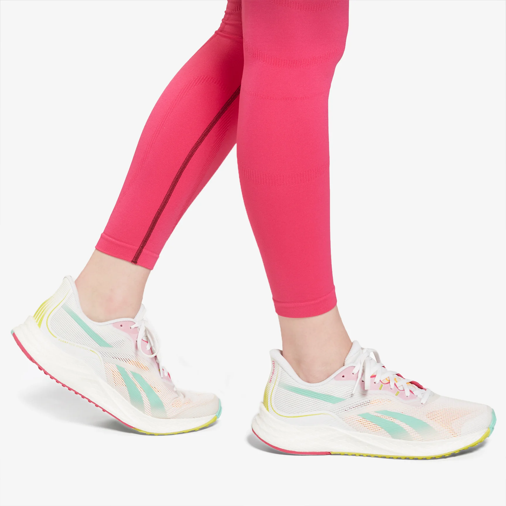 REEBOK UNITED BY FITNESS SEAMLESS HIGH RISE LEGGINGS - Image 3