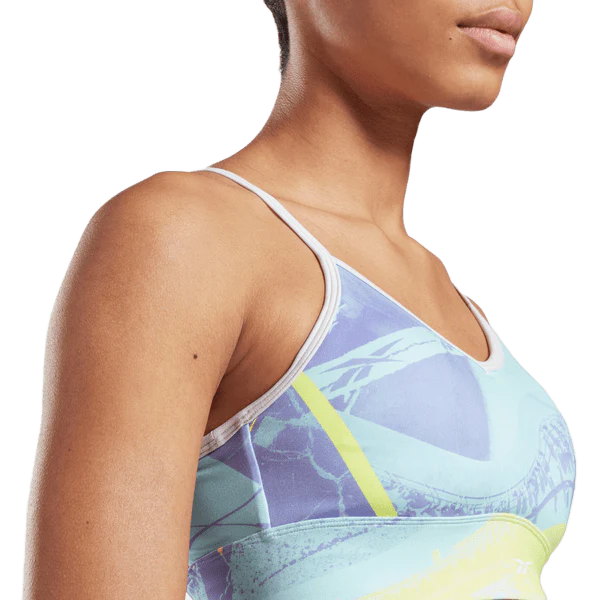 REEBOK WORKOUT READY AOP BRA - Image 5
