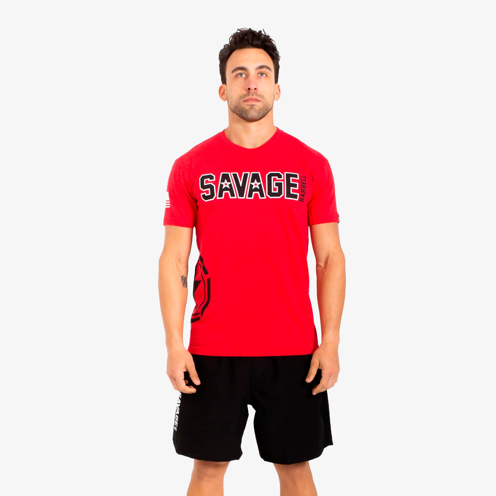 SAVAGE BARBELL T-SHIRT