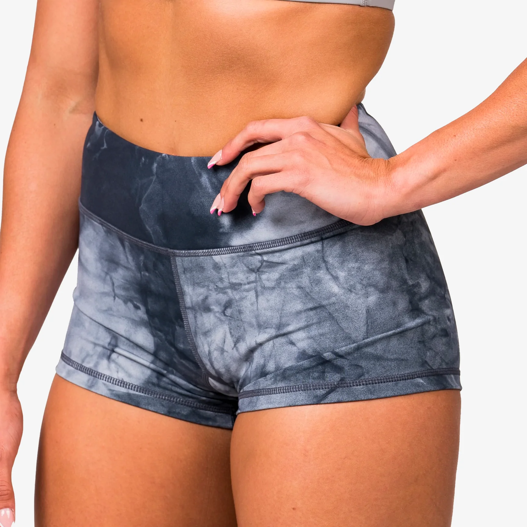 SAVAGE BARBELL TIE DYE SHORTS - Image 3
