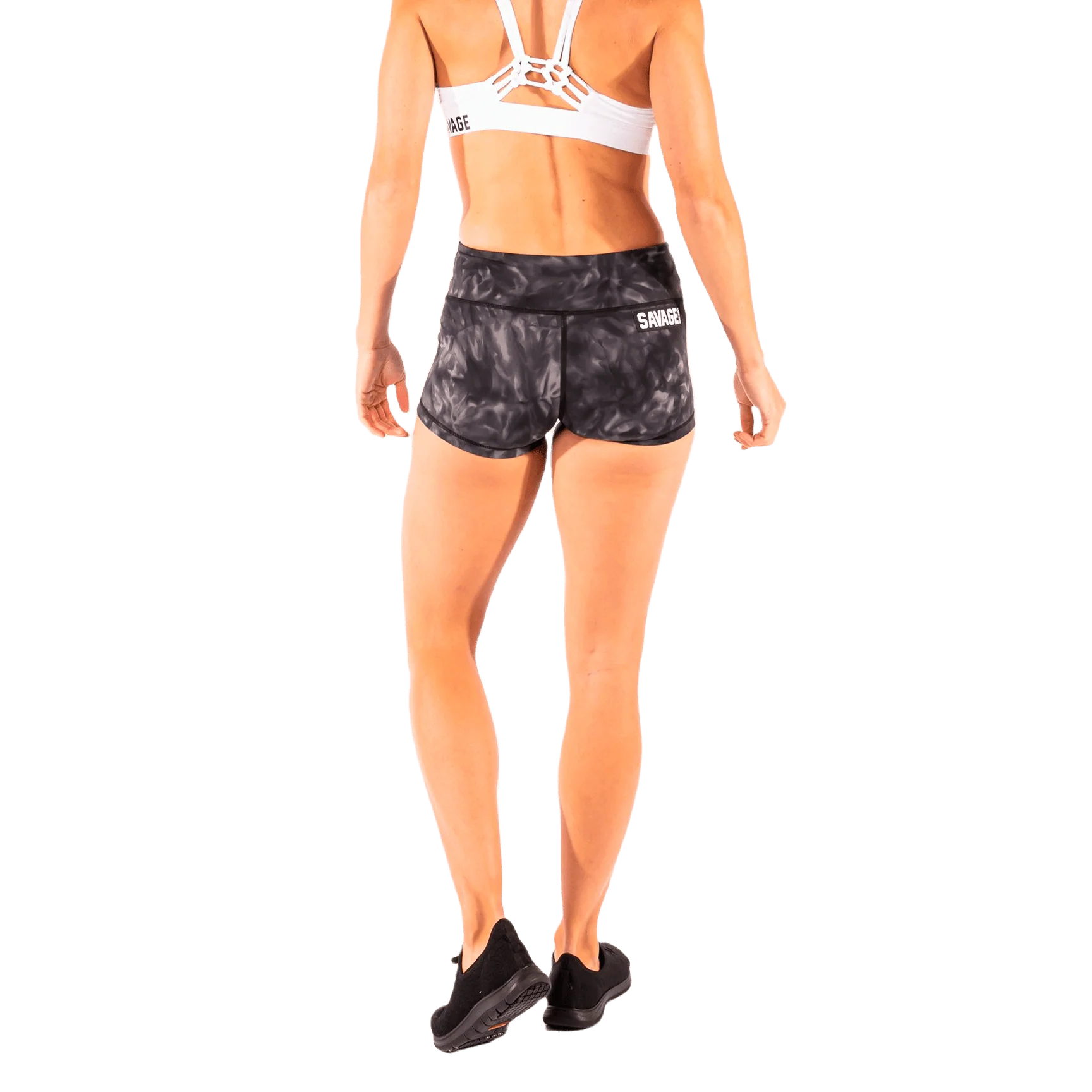 SAVAGE BARBELL TIE DYE SHORTS - Image 2
