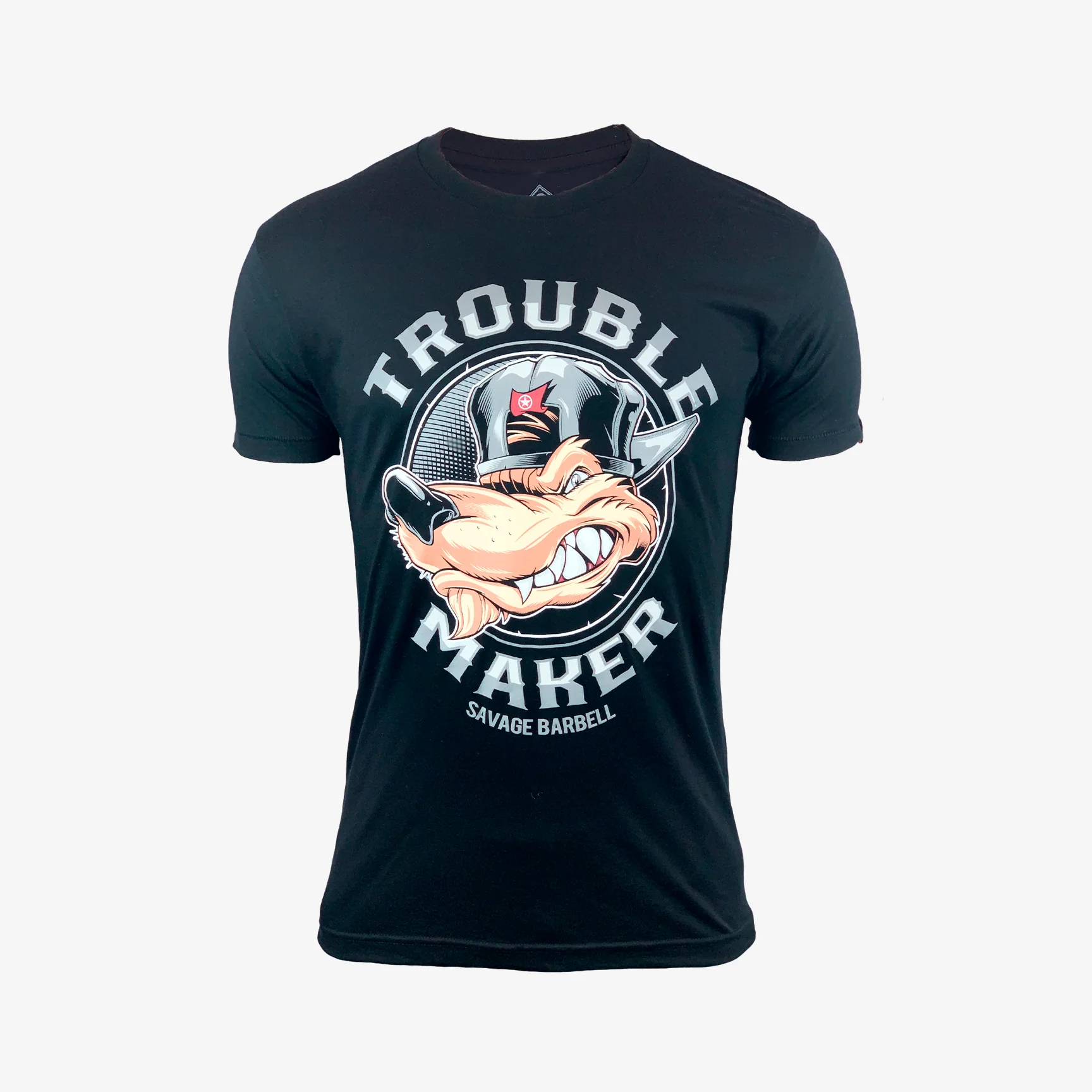 SAVAGE BARBELL TROUBLE MAKER T-SHIRT