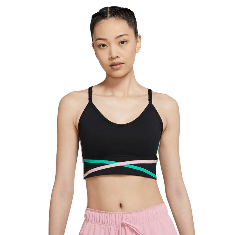 TOP NIKE DRI-FIT INDY TAPED - LOW IMPACT