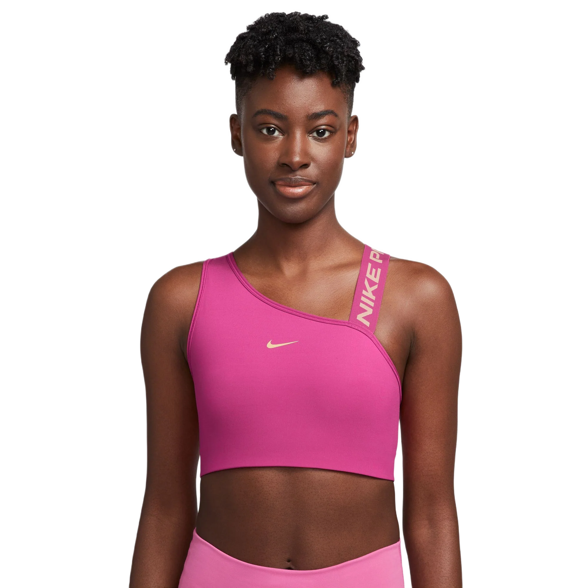 TOP NIKE PRO DRI-FIT SWOOSH - MEDIUM IMPACT