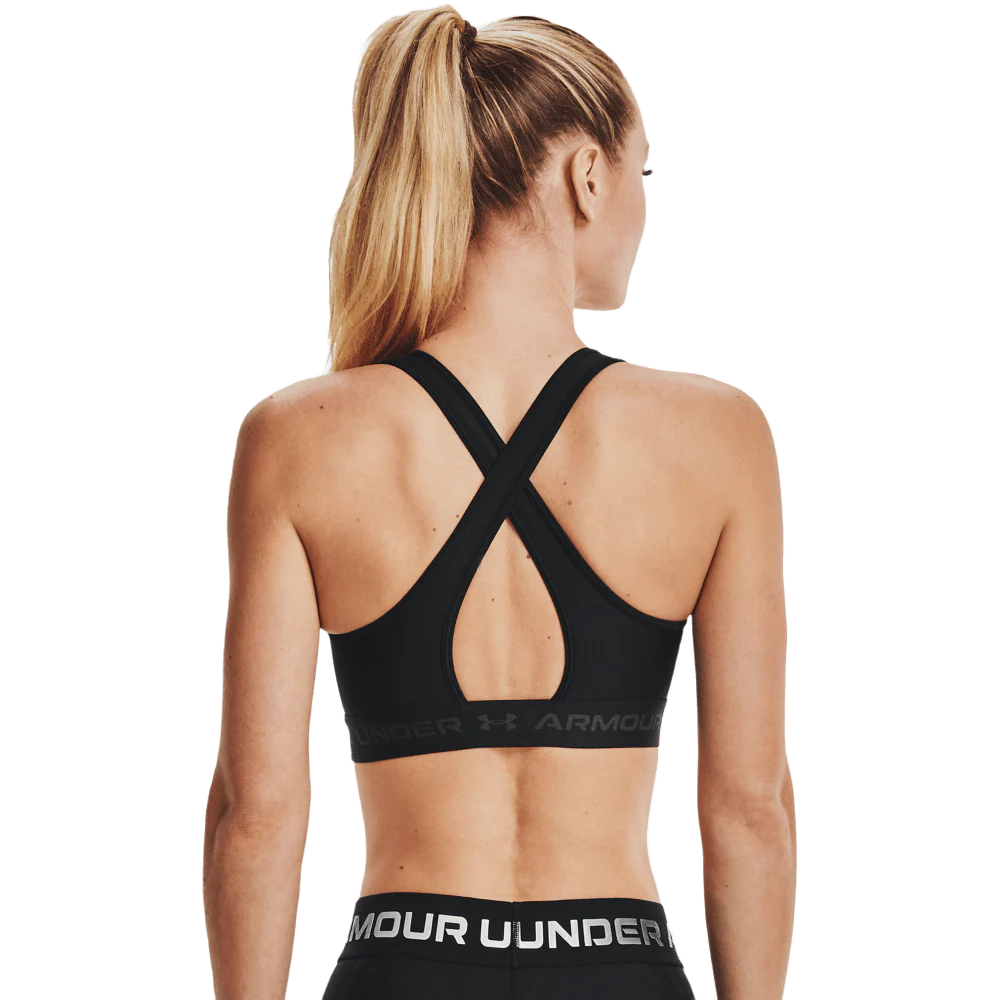 TOP UNDER ARMOUR MID CROSSBACK - MEDIUM IMPACT - Image 2