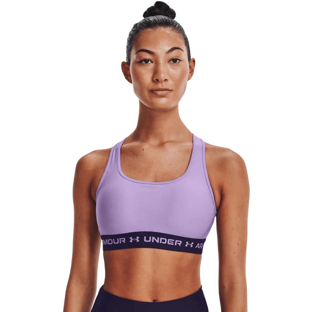 TOP UNDER ARMOUR MID CROSSBACK - MEDIUM IMPACT