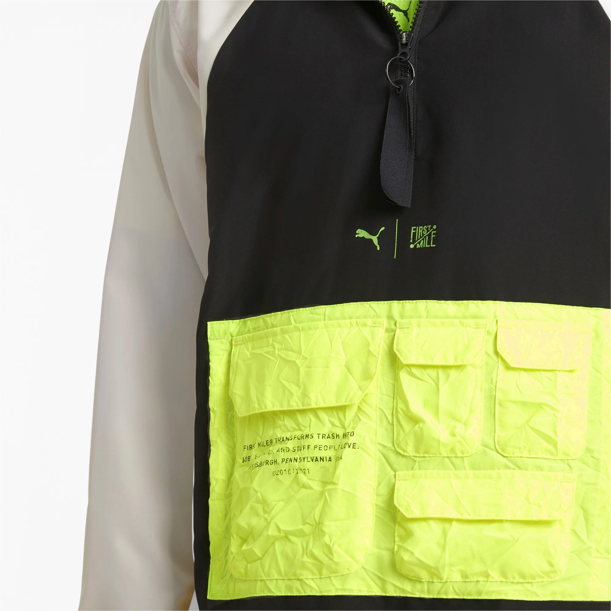 TRAIN FIRST MILE WOVEN UTILITY JACKET - Image 4