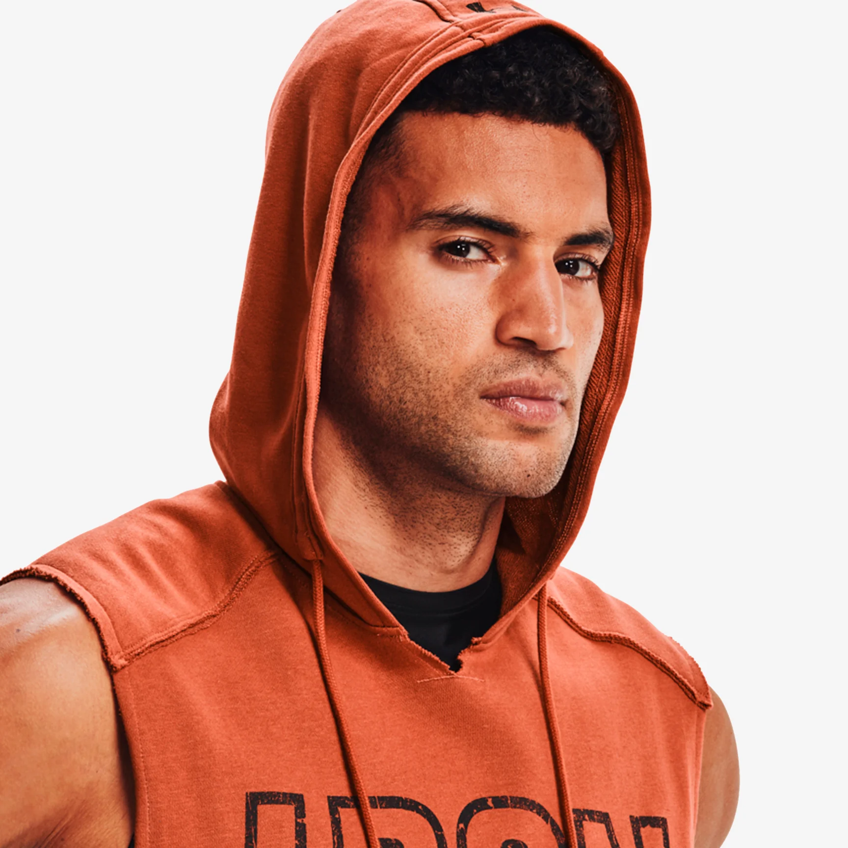 UNDER ARMOUR PROJECT ROCK TERRY IRON SLEEVELESS HOODIE - Image 3