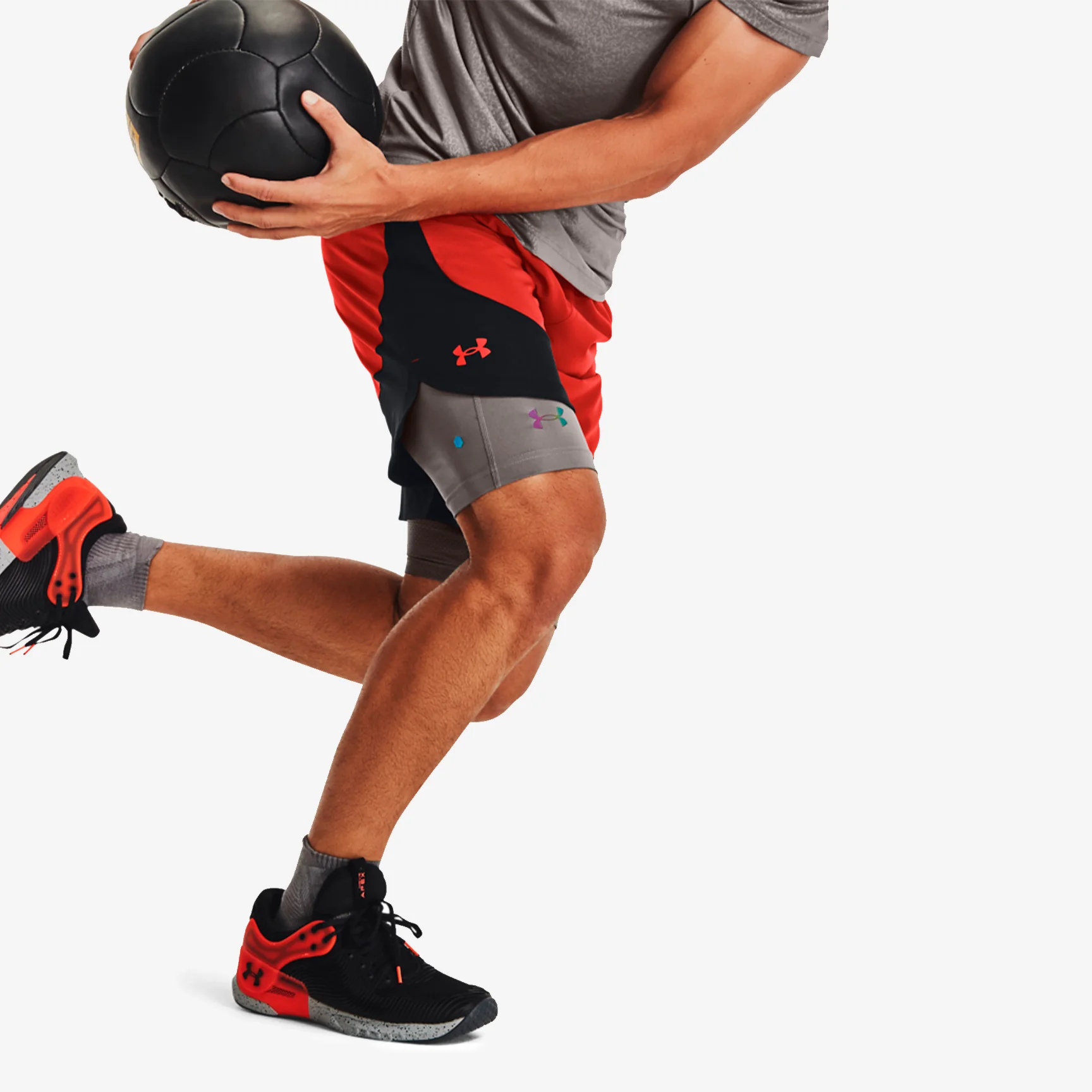 UNDER ARMOUR RUSH HEAT GEAR 2.0 SHORTS - Image 4
